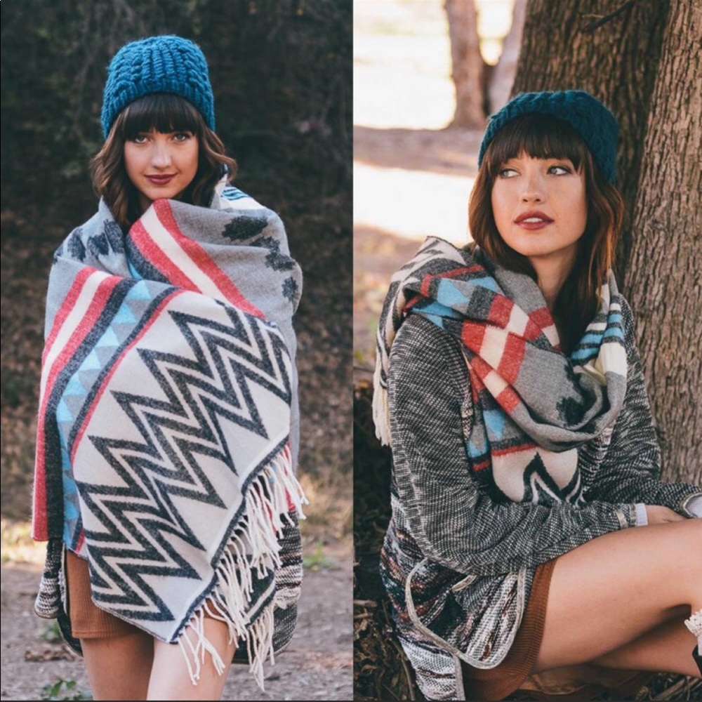 Incredible blanket scarf!